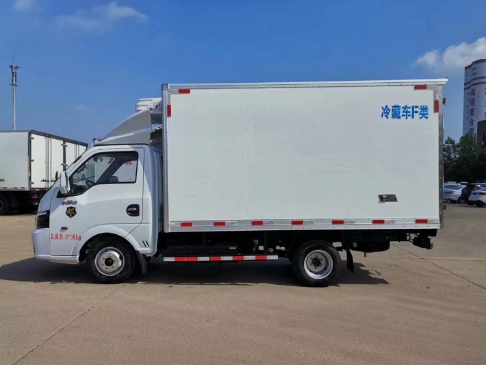 東風(fēng)汽油后雙輪冷藏車