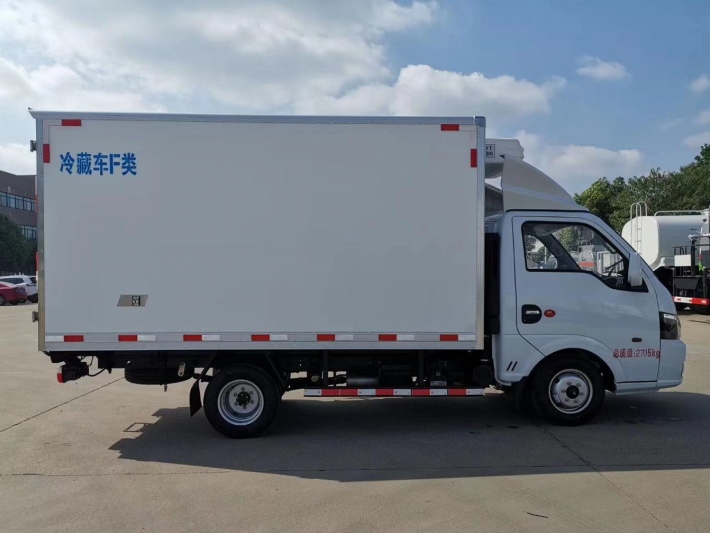 東風(fēng)汽油后雙輪冷藏車